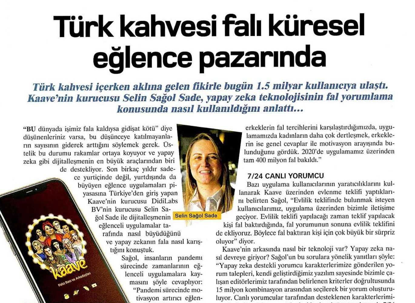 Para Dergisi Interview